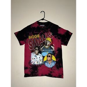 The Notorious B.I.G. Biggie Smalls Red Graphic T-Shirt Men's Medium - New